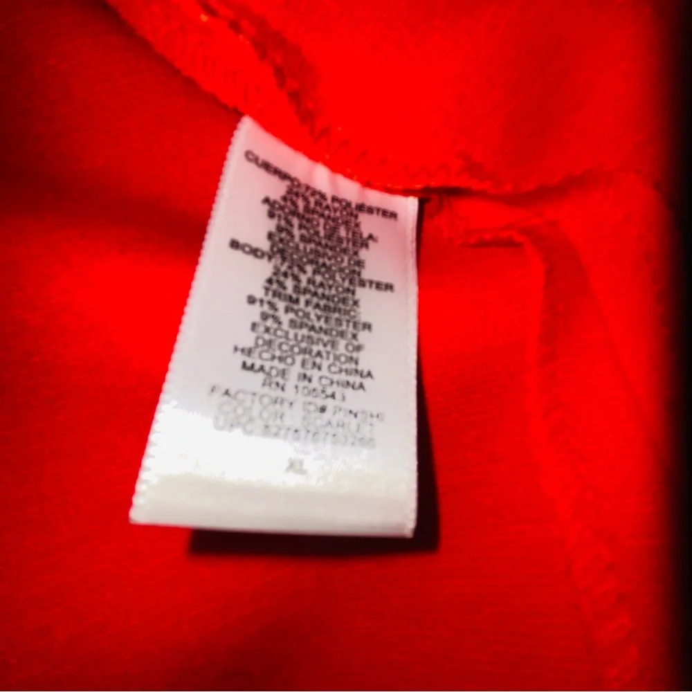 Narcisco Rodriguez Design Nation Red Crop Jacket Size XL - NWOT - Picture 10 of 12